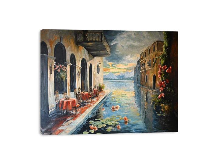 Italy Canvas Painting 