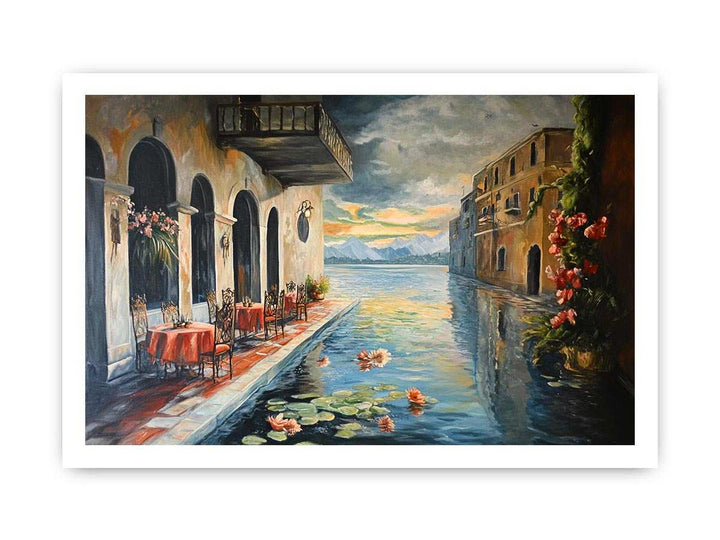 Italy Canvas Painting 