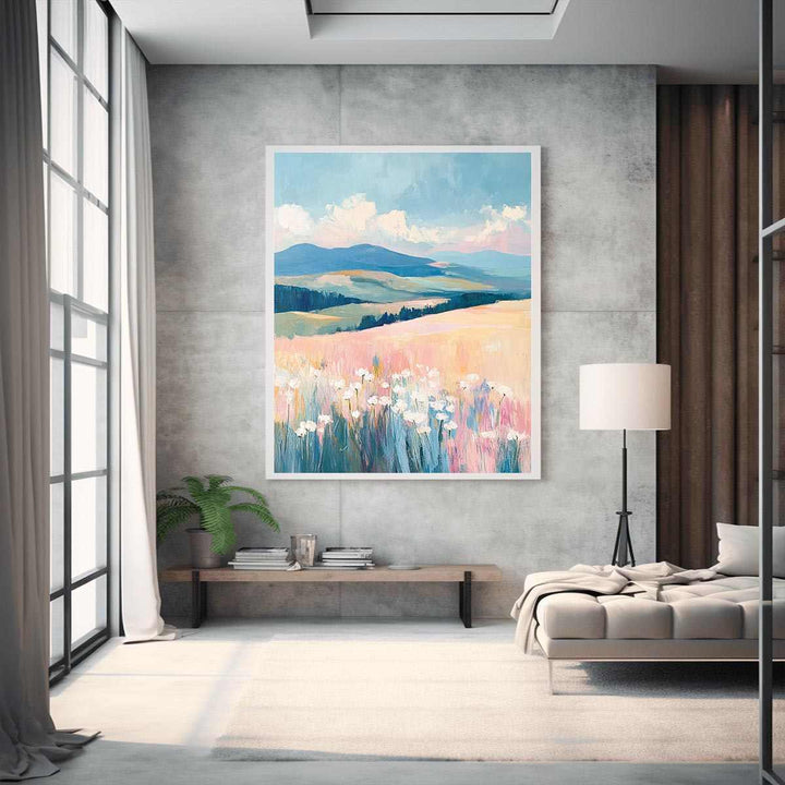 The Silent Majesty Canvas Painting 