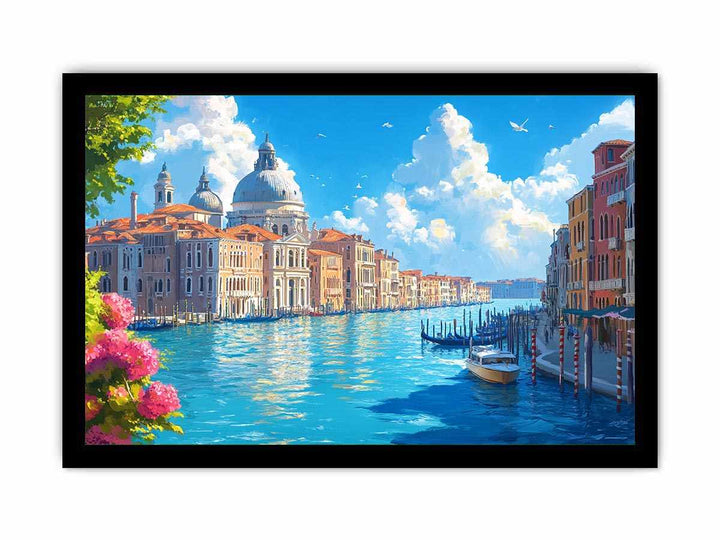 To a Land of Wonders Canvas Painting 