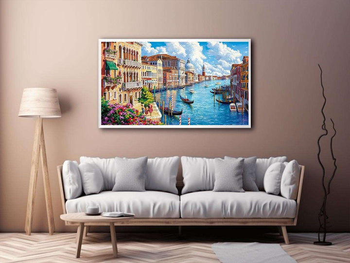 Grand Canal Canvas Painting 