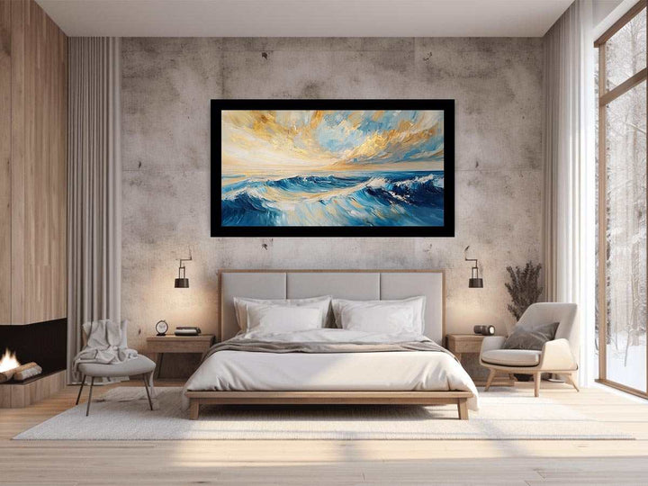 Occean Waves Painting 