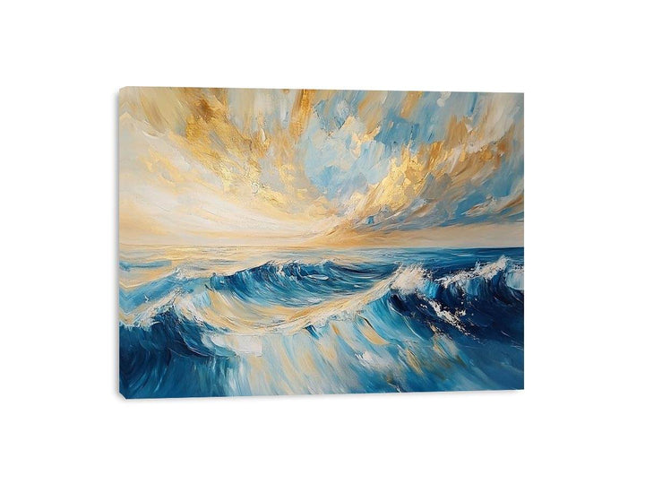 Occean Waves Canvas Painting 