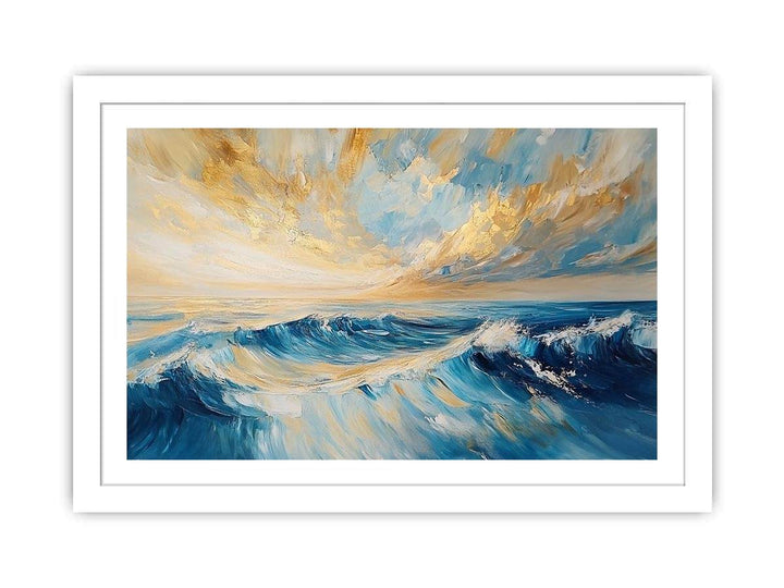 Occean Waves Canvas Painting 