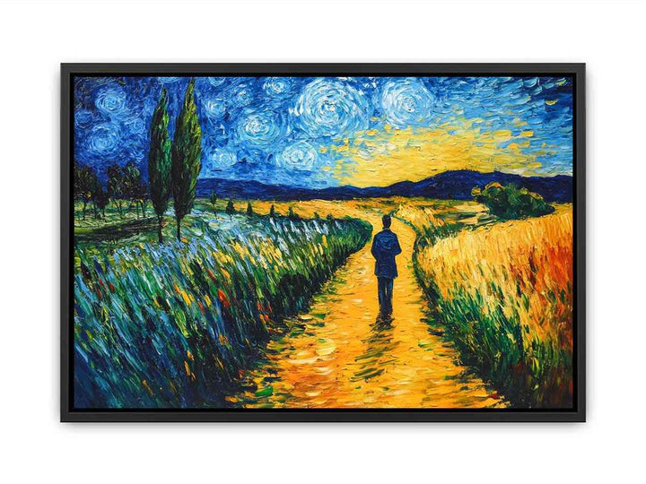 Walk Canvas Painting 