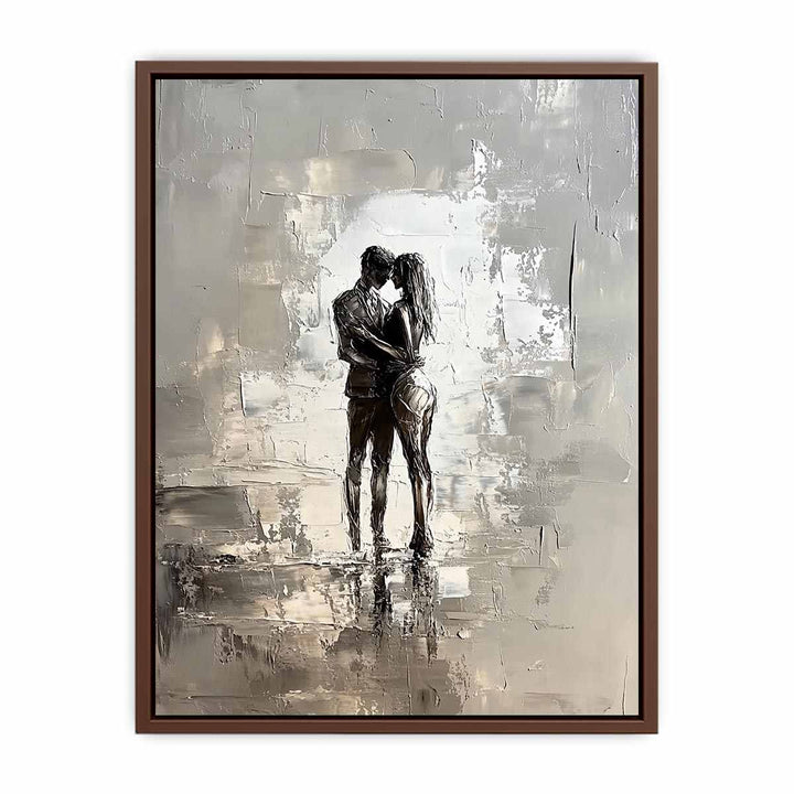 Abstract Hug Canvas Painting 