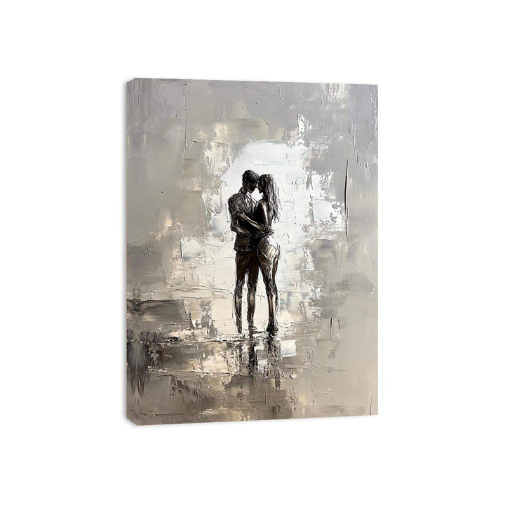 Abstract Hug Canvas Painting 