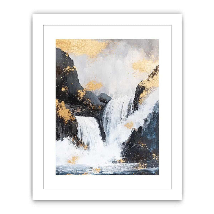 Waterfall Canvas Painting 