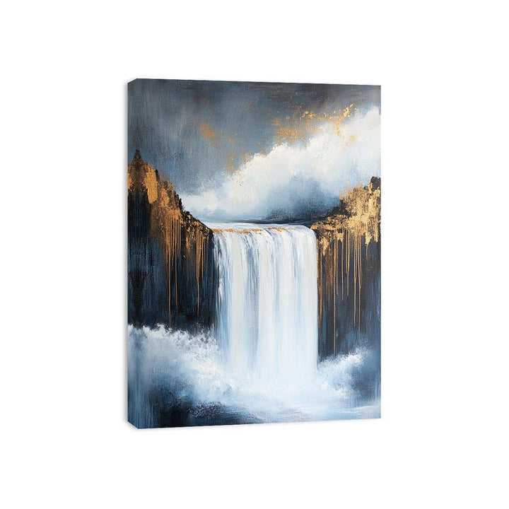 Waterfall Canvas Painting 