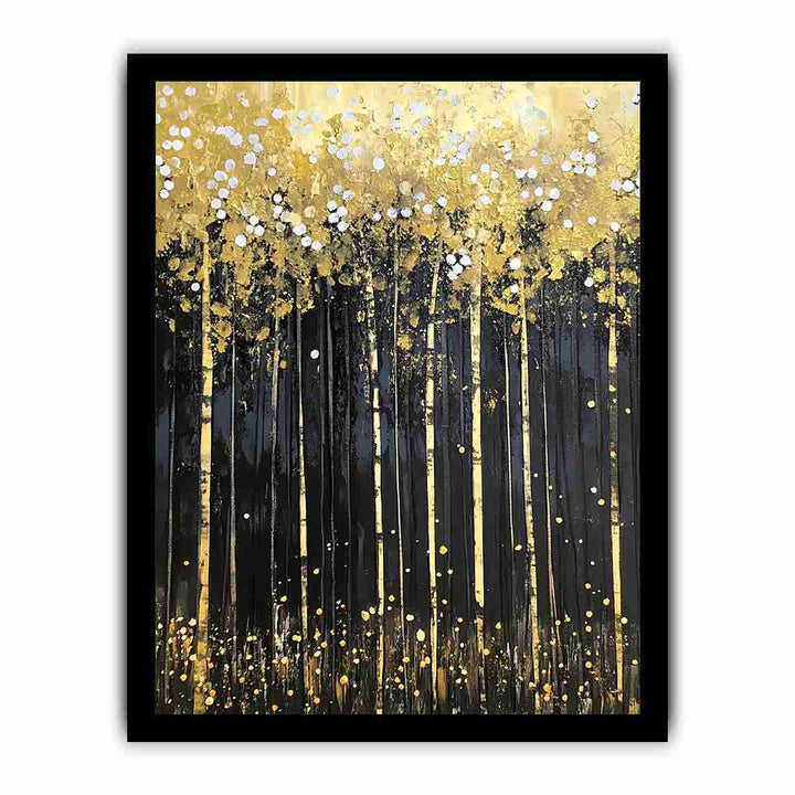 Tall Trees Canvas Painting 