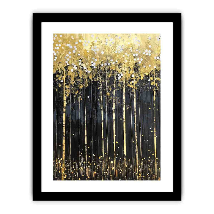 Tall Trees Canvas Painting 