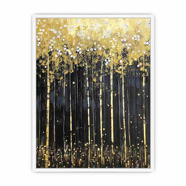 Tall Trees Canvas Painting 