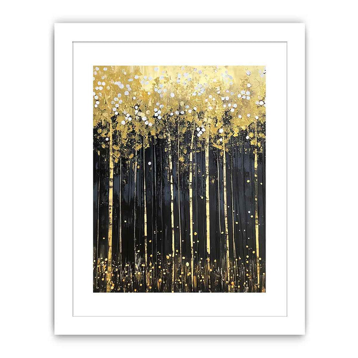 Tall Trees Canvas Painting 