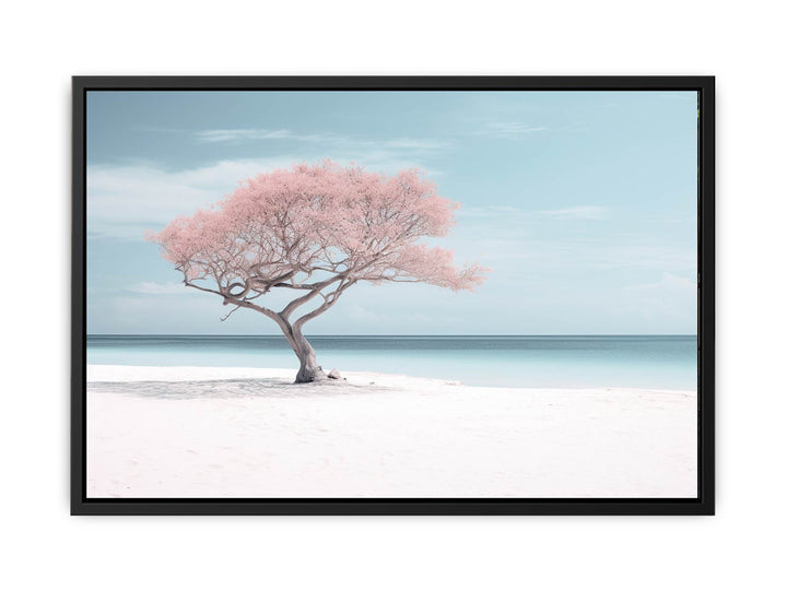 Silver Beach Art   canvas Print