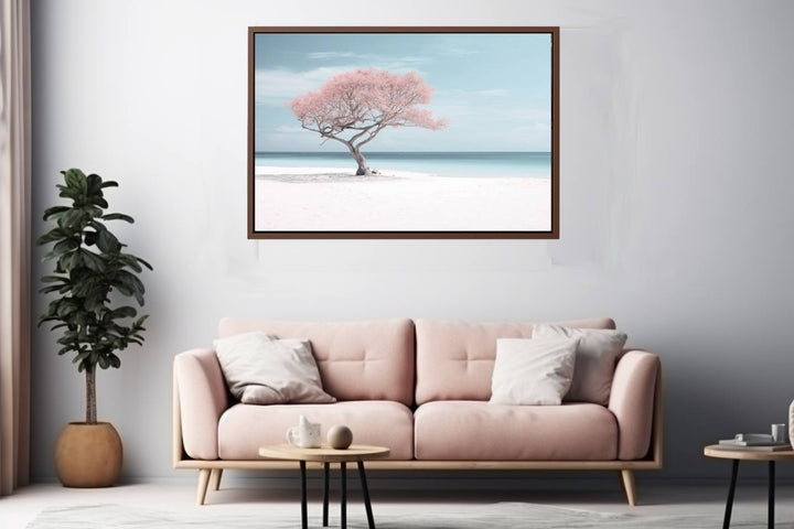 Silver Beach Art  Print