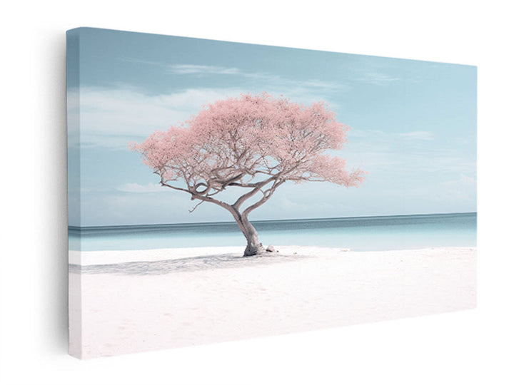 Silver Beach Art   canvas Print