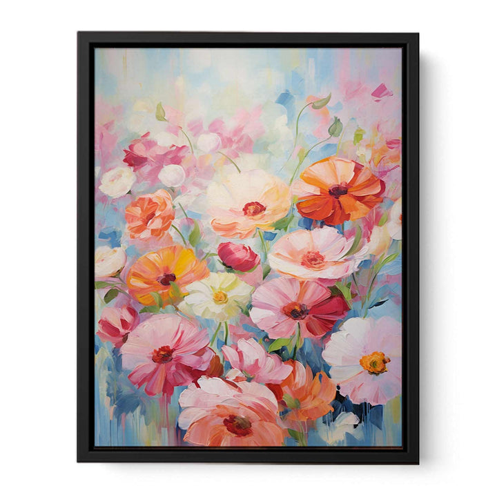 Flowers Painting  canvas Print