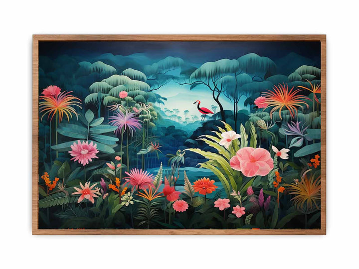  Birds Tropical Art   Painting