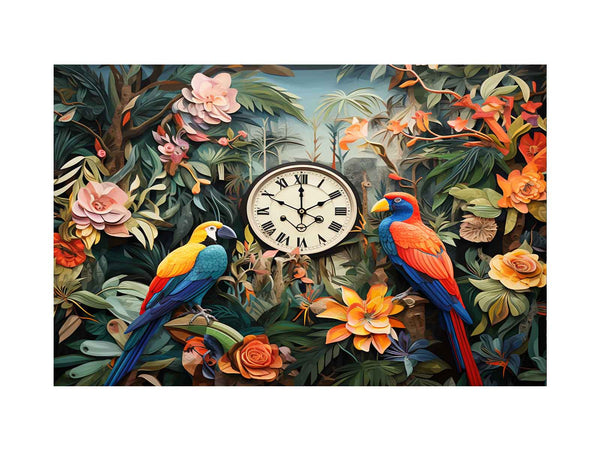  Birds Tropical Art 