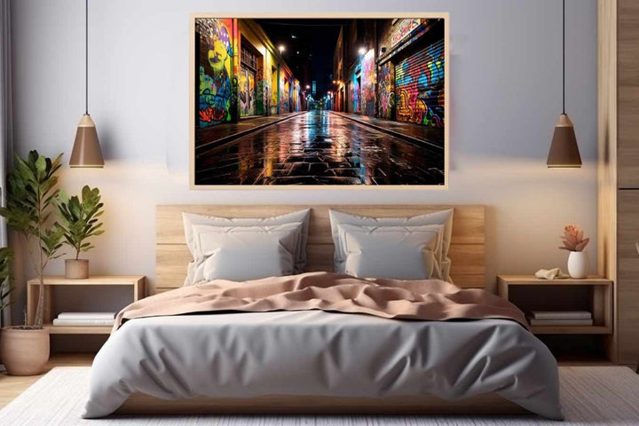 Melbourne Graffiti  Art Print