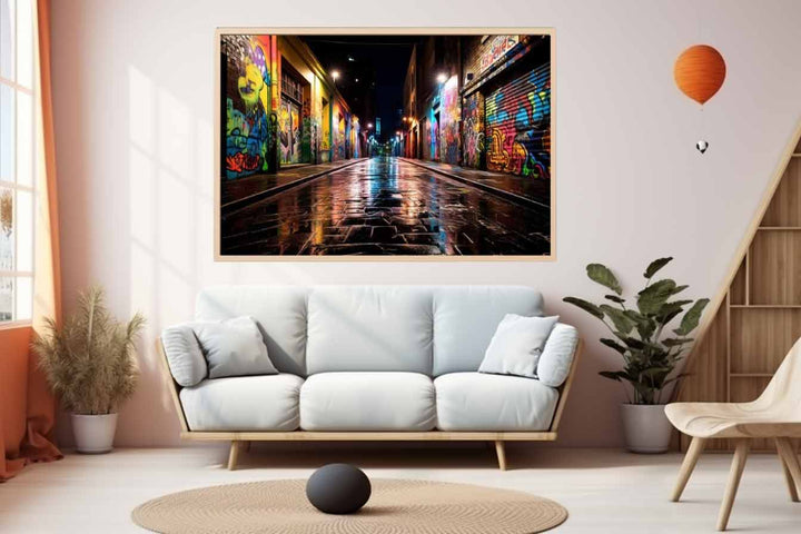 Melbourne Graffiti  Art Print