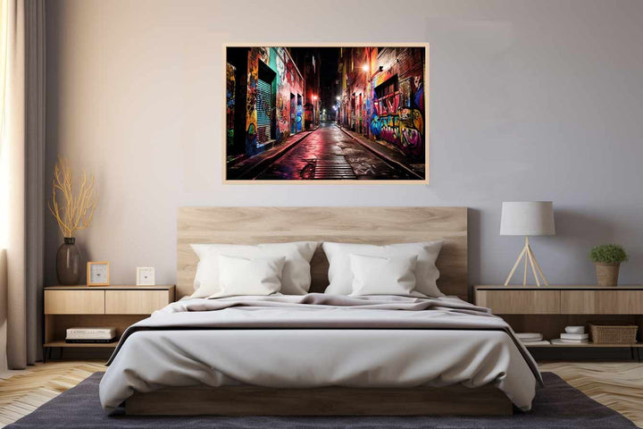 Melbourne Street Graffiti  Art Print