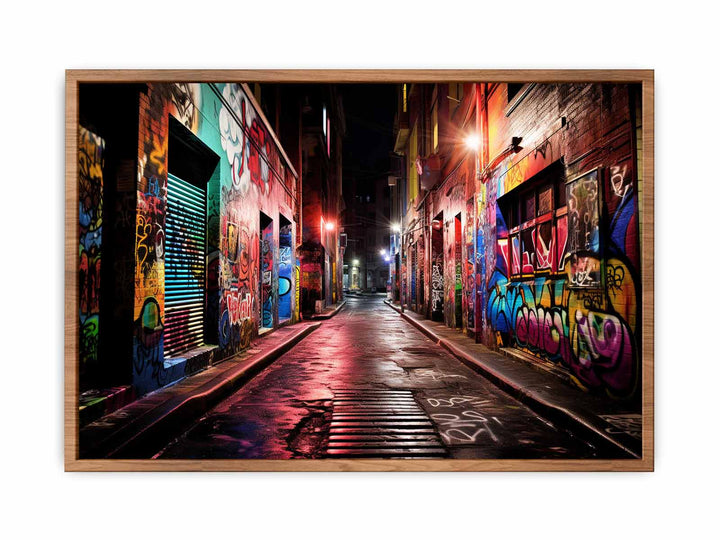 Melbourne Street Graffiti   Painting