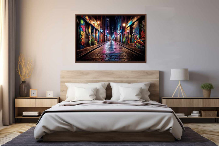 Street Graffiti  Art Print