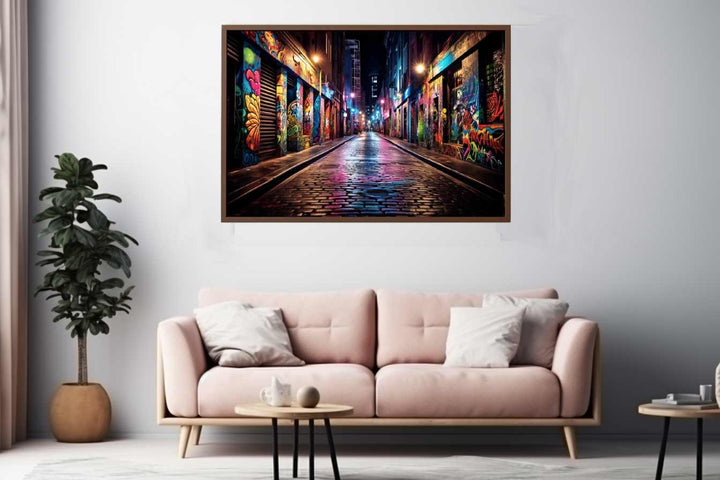 Street Graffiti  Art Print