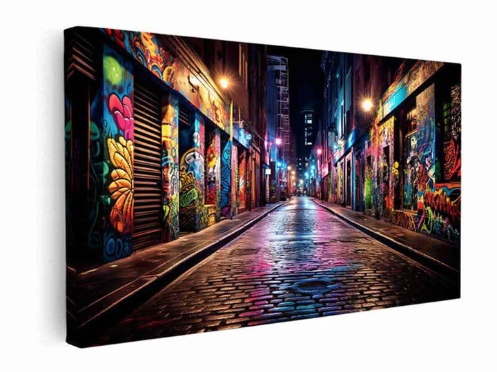 Street Graffiti   canvas Print