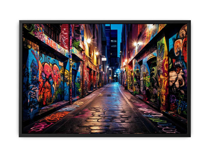 Graffiti Street Art   canvas Print