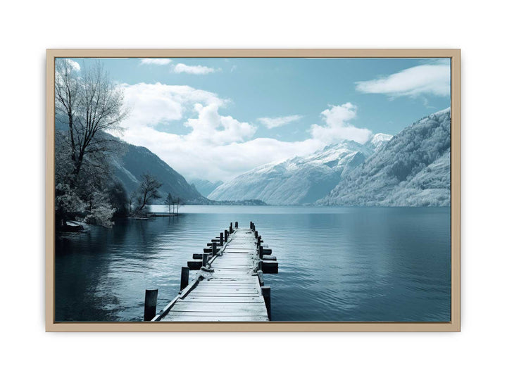 Peace Jetty  framed Print