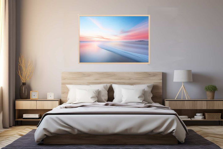 Calm Ocean Beach Art  Print