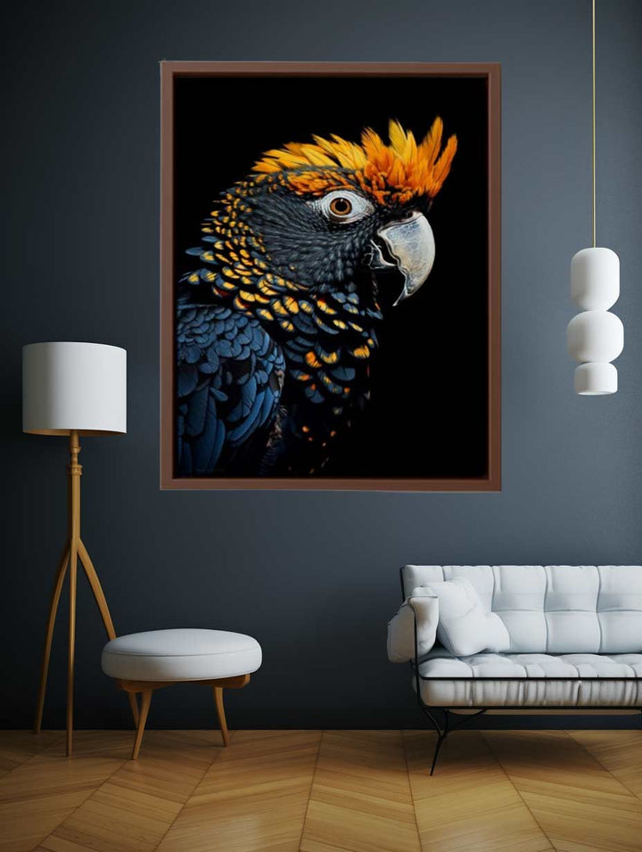 Cockatoo Colorful Painting Art Print