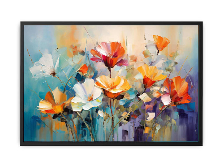 Lovely Floral Art   canvas Print