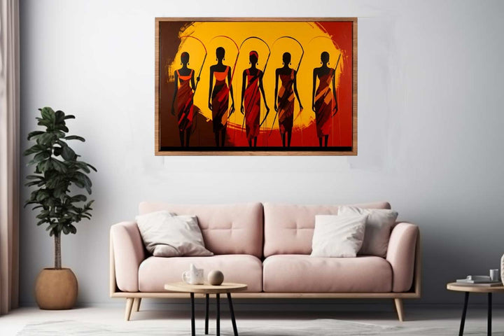 African Women  Art Print