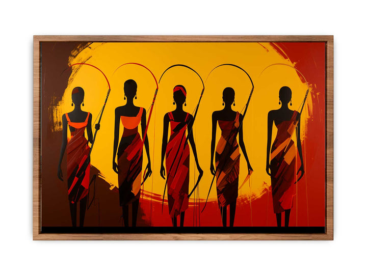 African Women   Painting