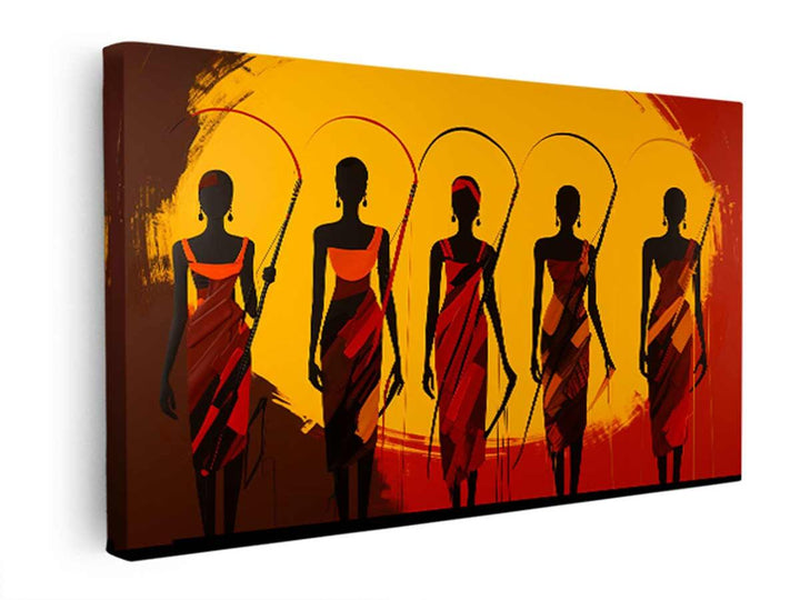 African Women   canvas Print