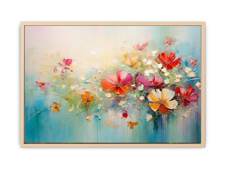 Floral Painting framed Print