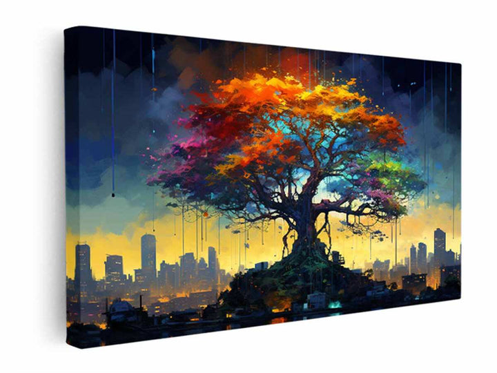 Tree Of Color Fine Art   canvas Print