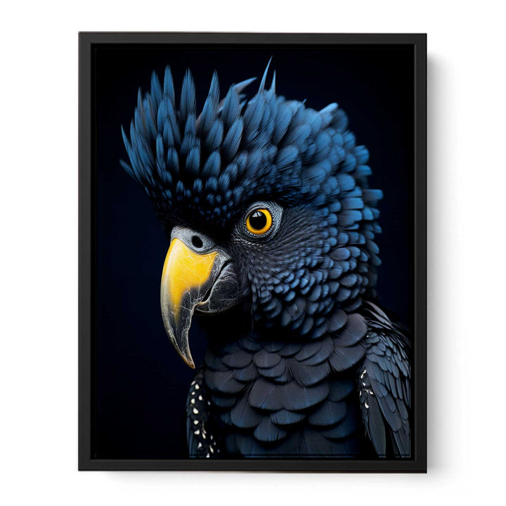 Cockatoo Bird Painting  canvas Print