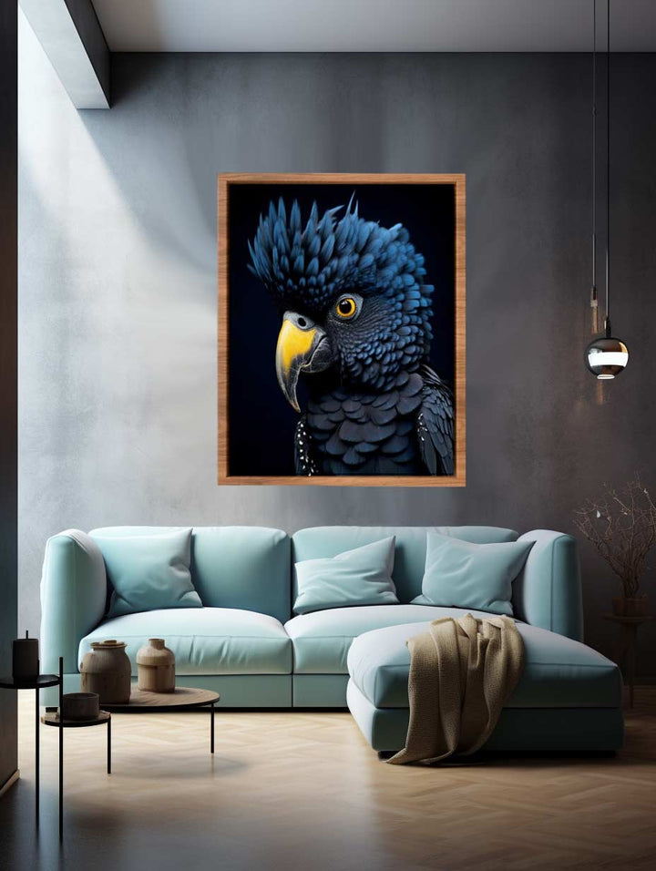 Cockatoo Bird Painting Art Print