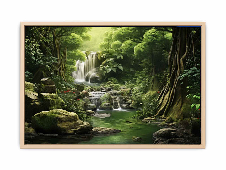 Lovely Rainforest  framed Print