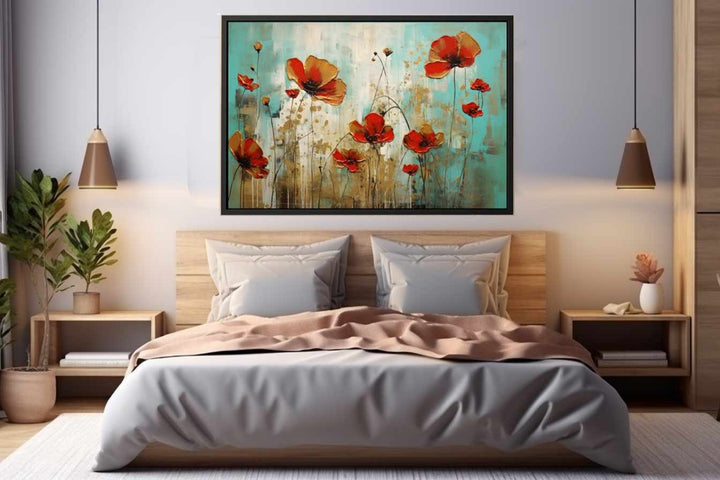 Poppies Floral Art Print