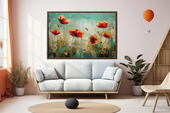 Poppies Floral Art Print