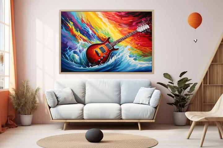 Rainbow Volin Surf Art Print