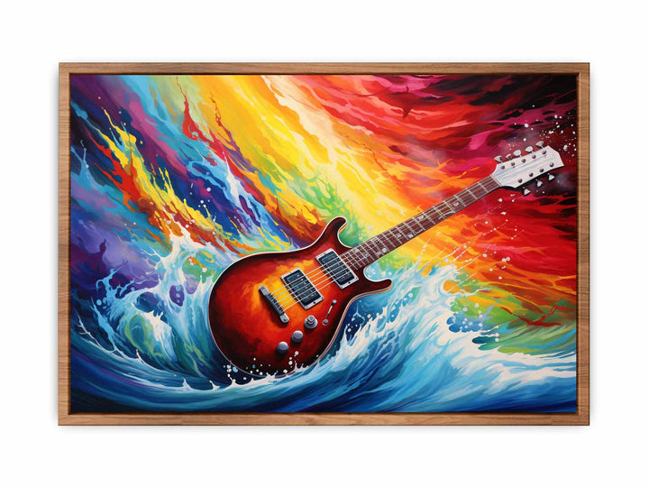 Rainbow Volin Surf Art  Painting