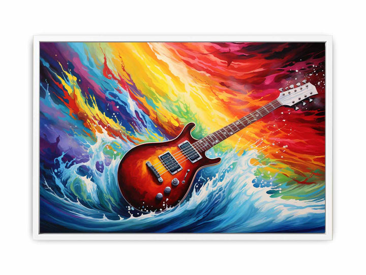 Rainbow Volin Surf Art  Painting