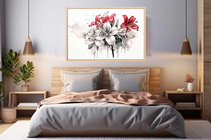 Amaryllis Floral Art Print