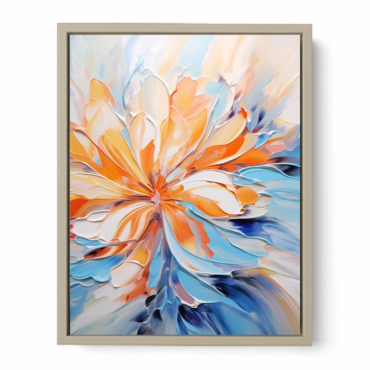 Blossom Art Painting framed Print